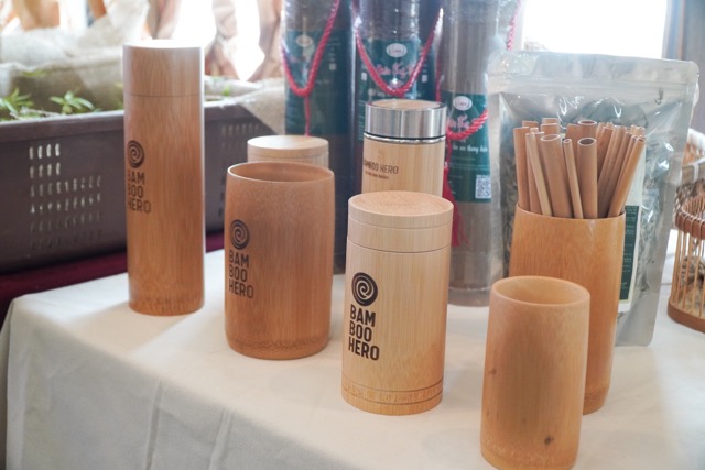 Bamboo products help protect the environment, have high economic value and applicableity. Photo: My Duyen