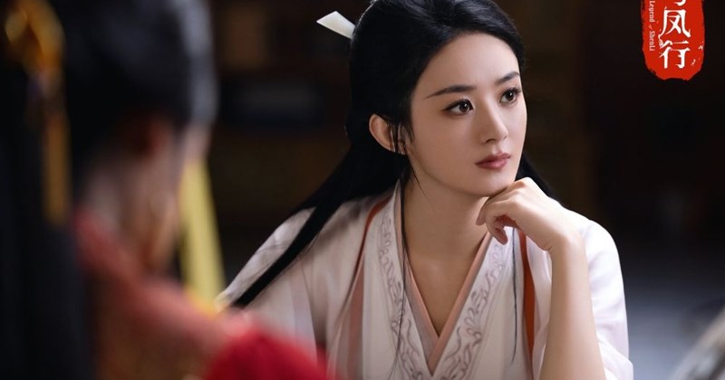 Zhao Liying in a historical drama. Photo: Provided by the film producer