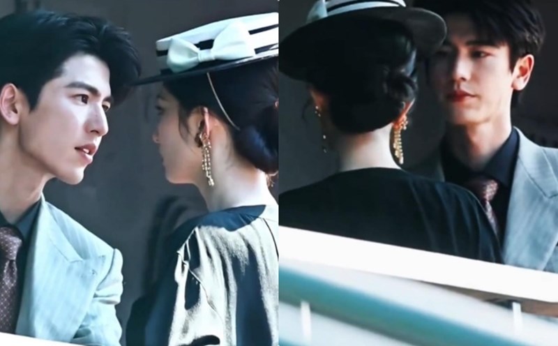 Vuong So Nhien and Truong Lang Hac. Photo: VieON.