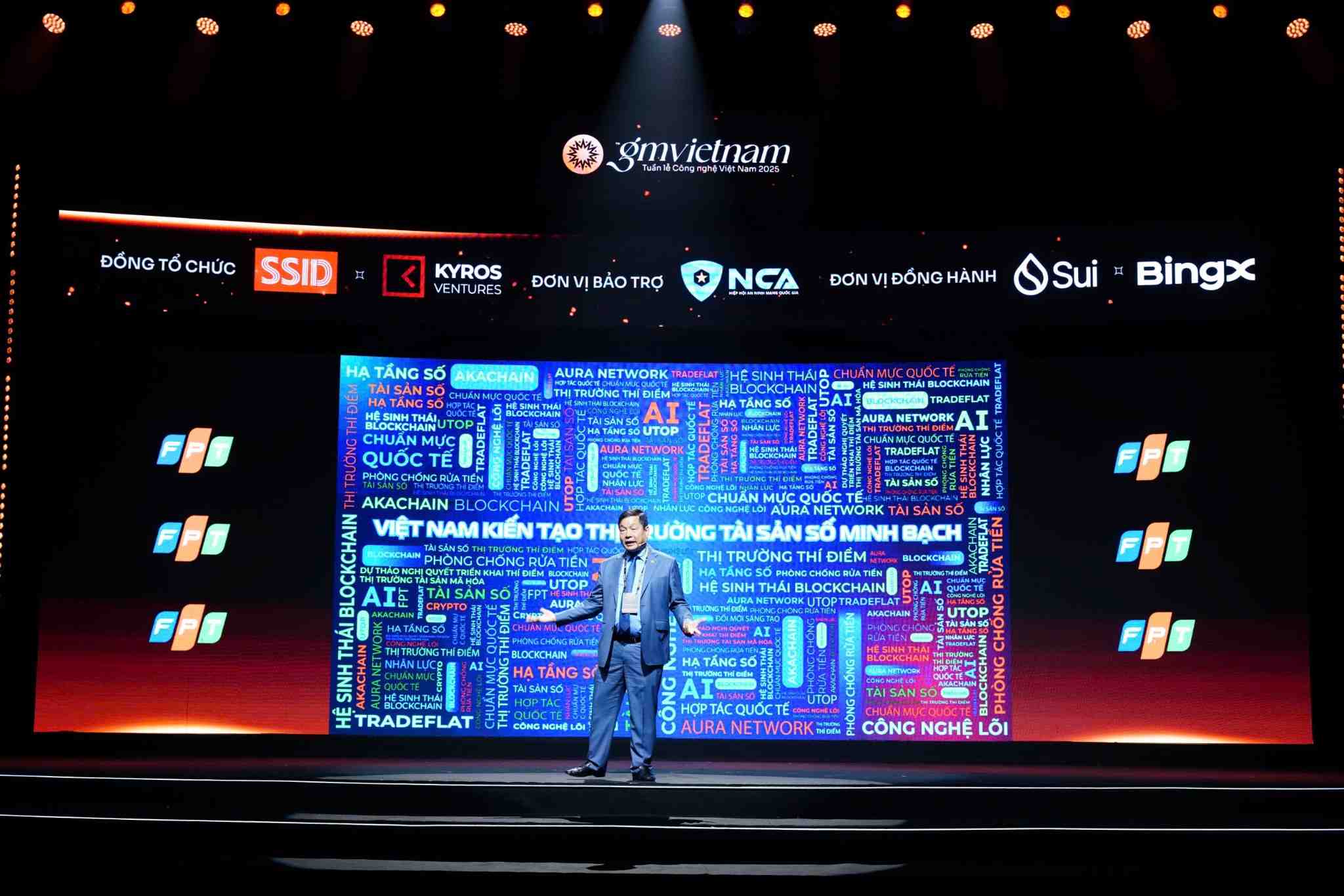 쯔엉자빈 FPT 이사회 의장은 베트남인 5명 중 1명이 디지털 자산을 소유하게 될 것이라고 밝혔습니다. 사진: SSID