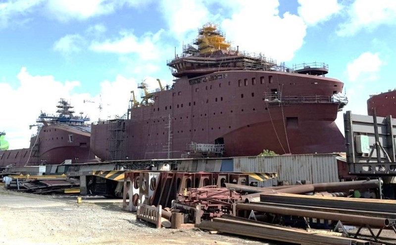 In August 2025, the shipbuilding enterprise recruited many skilled engineers and workers to serve production. Photo: Thanh An