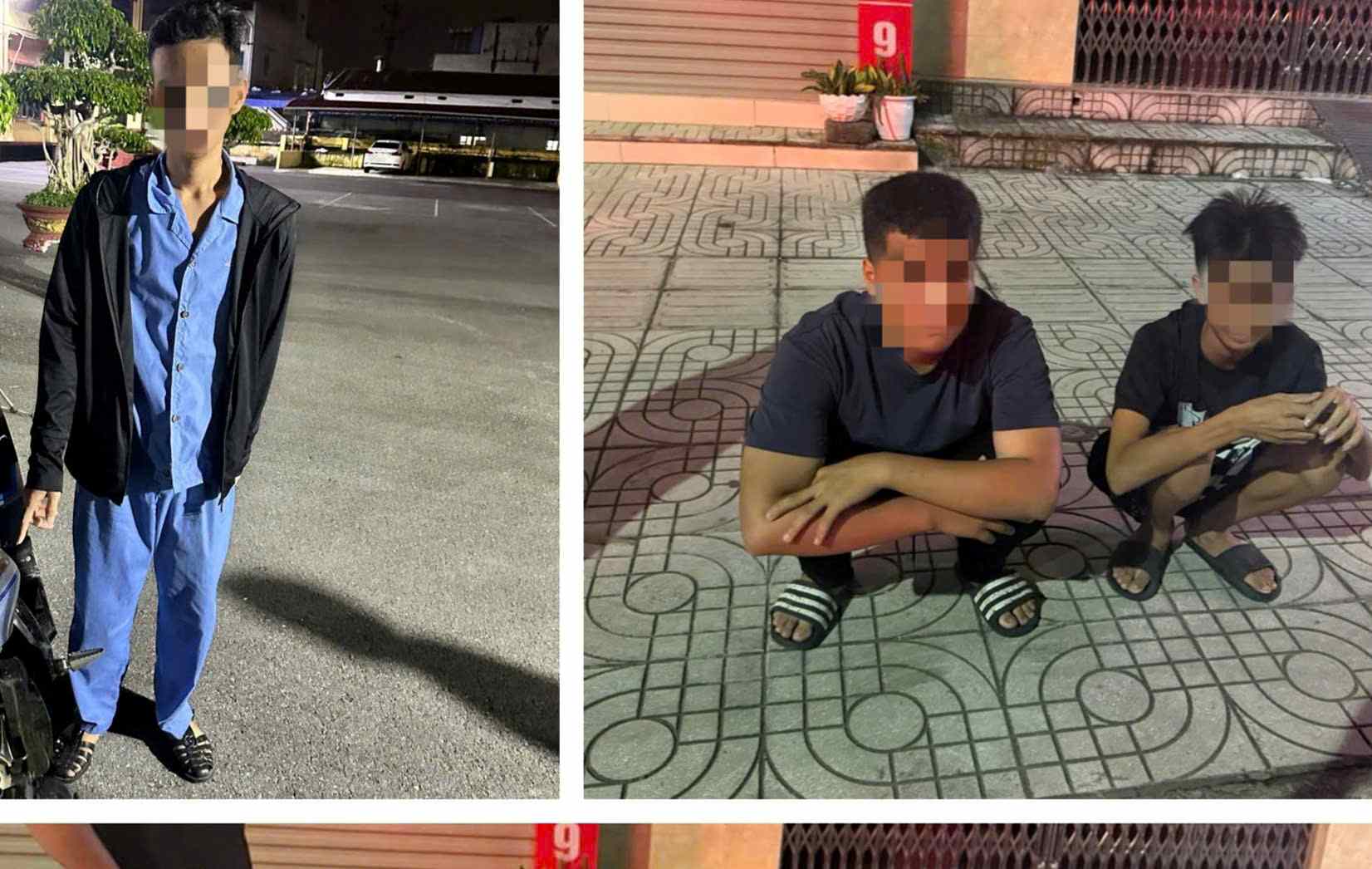 Các trường hợp vi phạm trật tự an toàn giao thông ở phường Bạch Đằng. Ảnh: Công an TP Hải Phòng