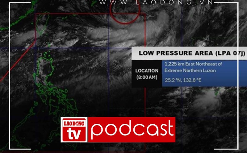 The first storm forecast to appear near the East Sea in August