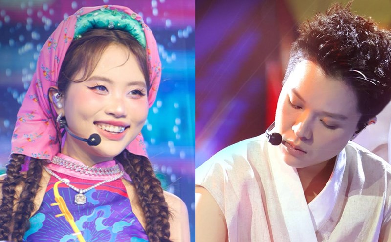 Phuong My Chi and Tien Tien. Photo: Producer Em xinh say hi