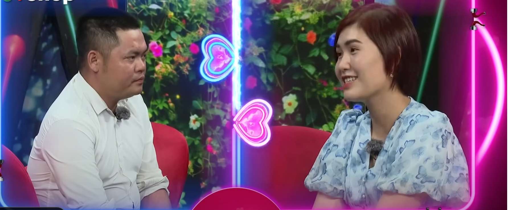 The couple on the show "You want to date". Photo: MCV.