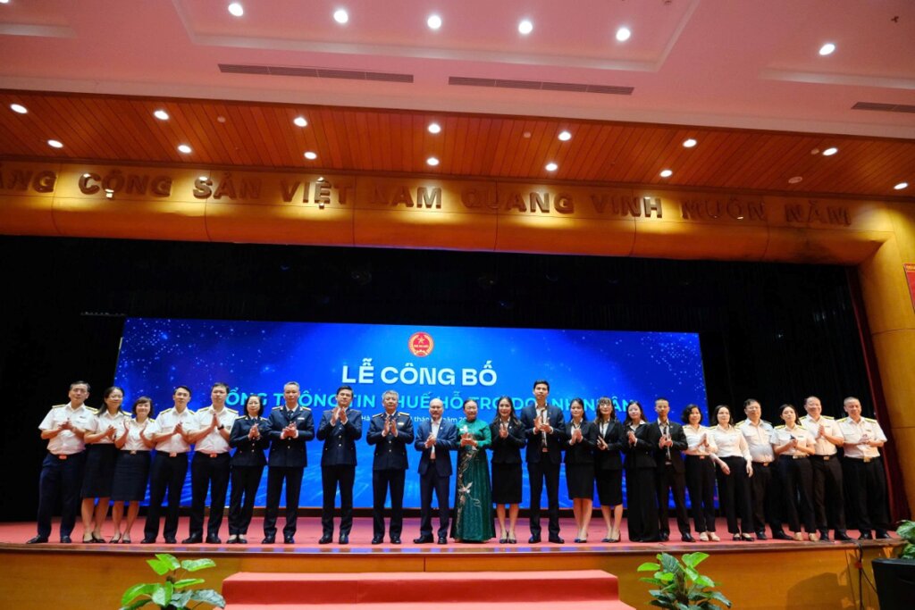 Cuc Thue (Bo Tai chinh) cong bo Cong thong tin thue ho tro doanh nhan. Anh: PTT