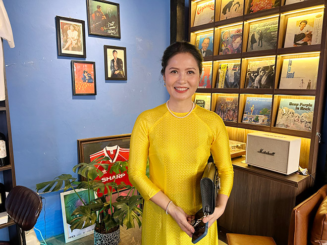 Actress Thuy Ha from "Red Rain". Photo: Quynh An