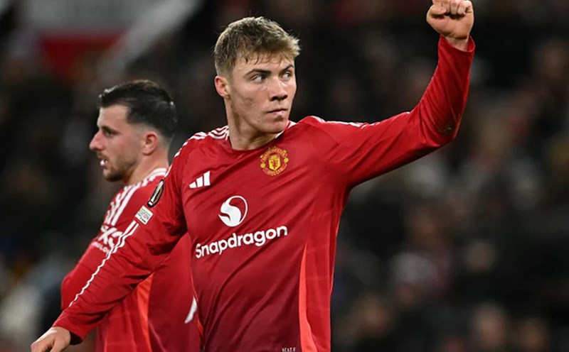 Rasmus Hojlund is a very difficult task for Man United at the moment. Photo: AFP