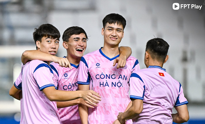 Hanoi Police will meet BG Pathum United in the group stage of the Southeast Asian Cup C1. Photo: FPT Play