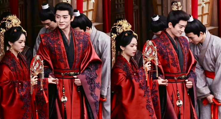 The couple in the movie "Cam Nguyet Nhu Ca". Photo: VieON.