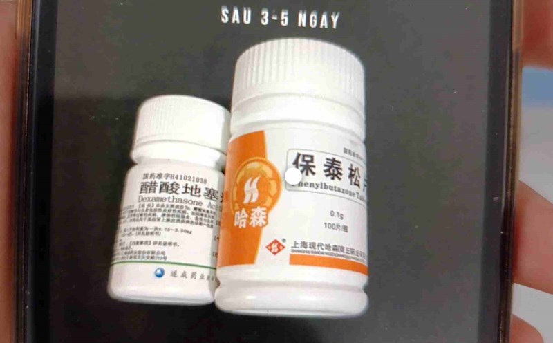 The drug that emergency patients at Bach Mai Hospital used was advertised on social networks. Photo: Kim Long