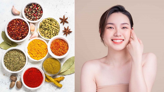 Tu lam bot tam thao duoc giup lan da trang sang, min mang. Do hoa: Minh Hoang