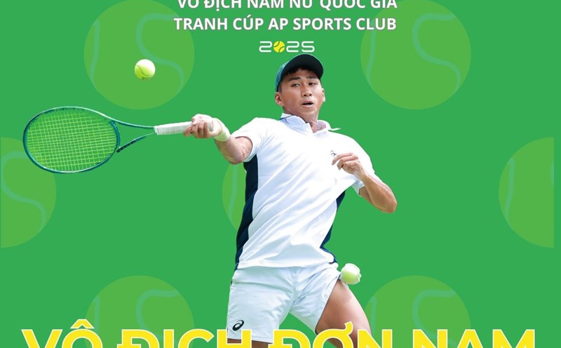 Vu Ha Minh Duc won two events at the VTF Pro Tour00. Photo: VTF