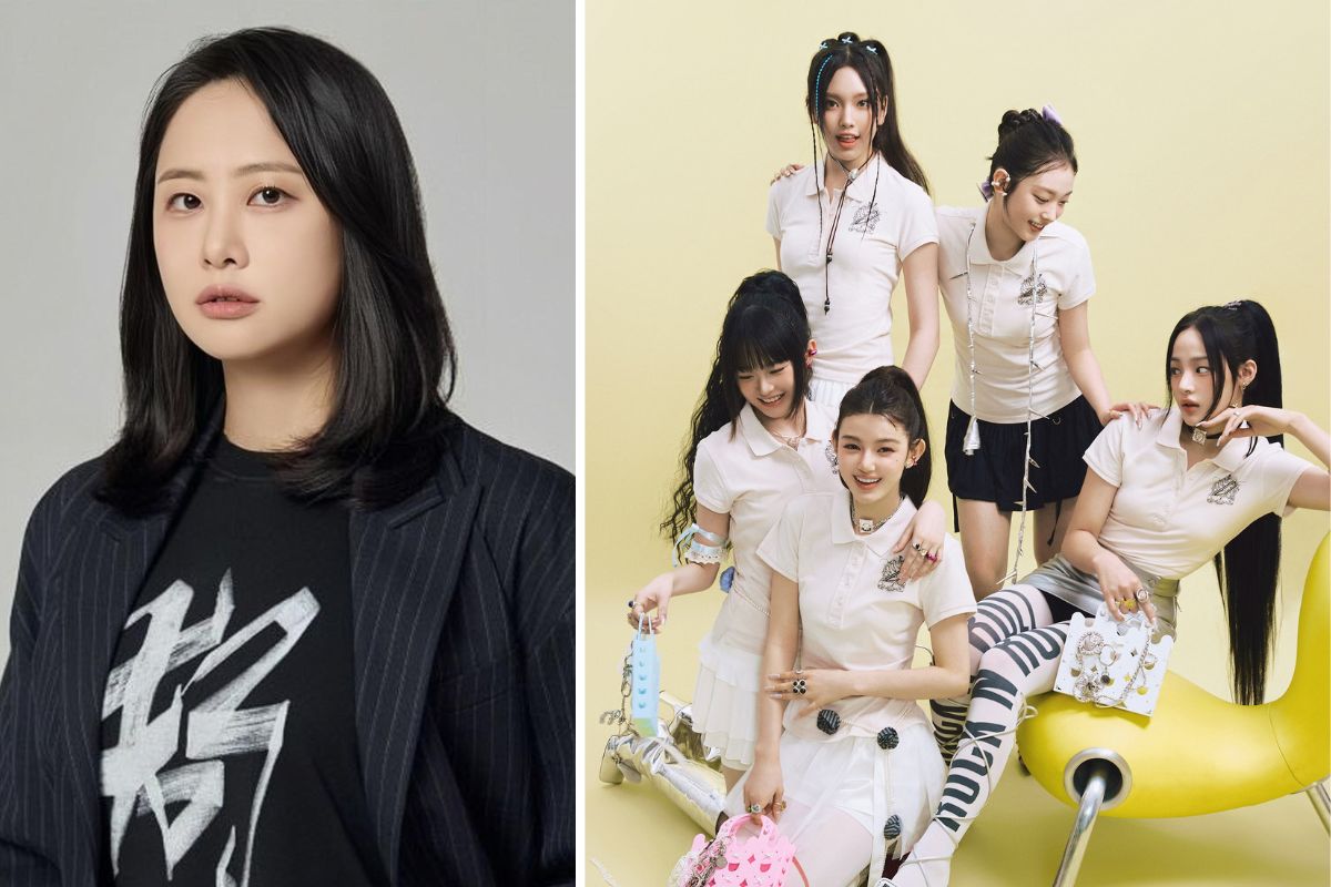 Lee Do Kyung (left) is the new CEO of ADOR - the management company of NewJeans. Photo: ADOR