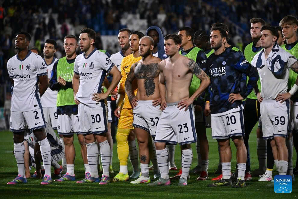 Juventus vua trai qua mot mua giai dang quen.  Anh: AFP