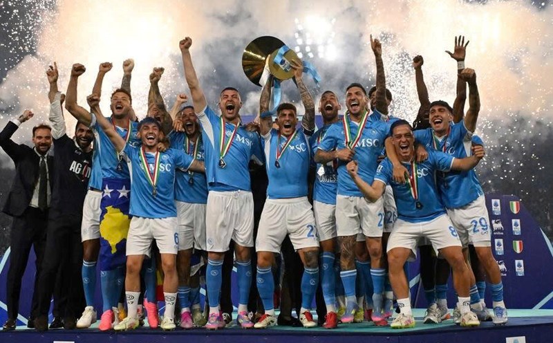 Napoli is currently the reigning Serie A champion. Photo: Xinhua