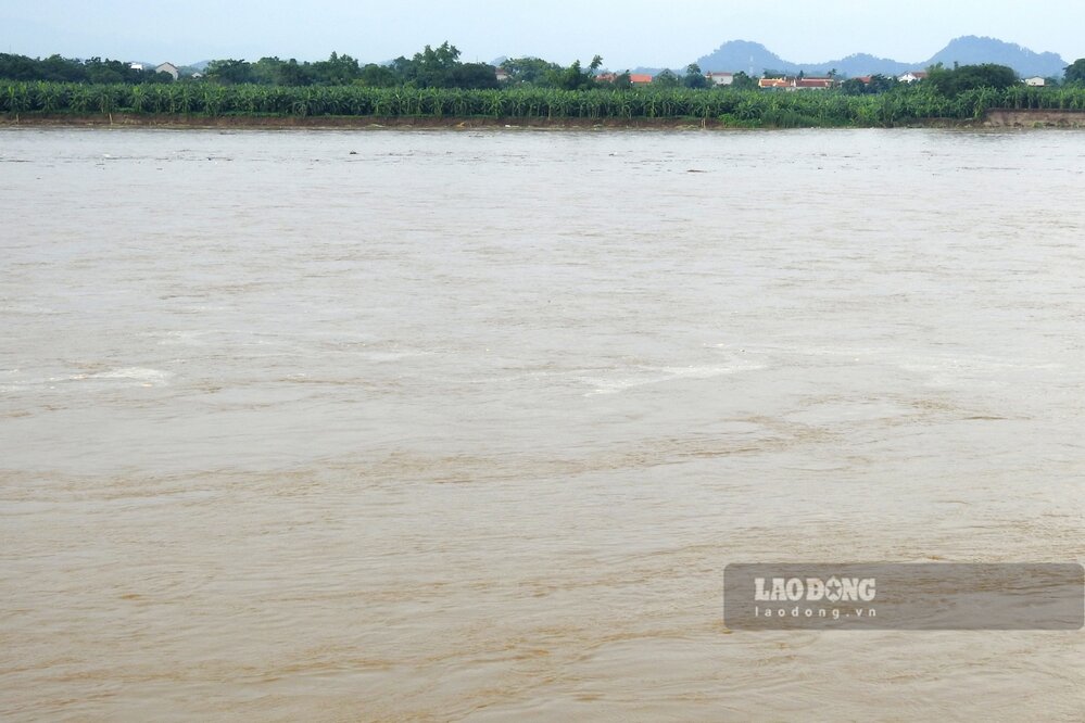 Vao mua lu hien tai, song Thao menh mong nuoc. Anh: To Cong.