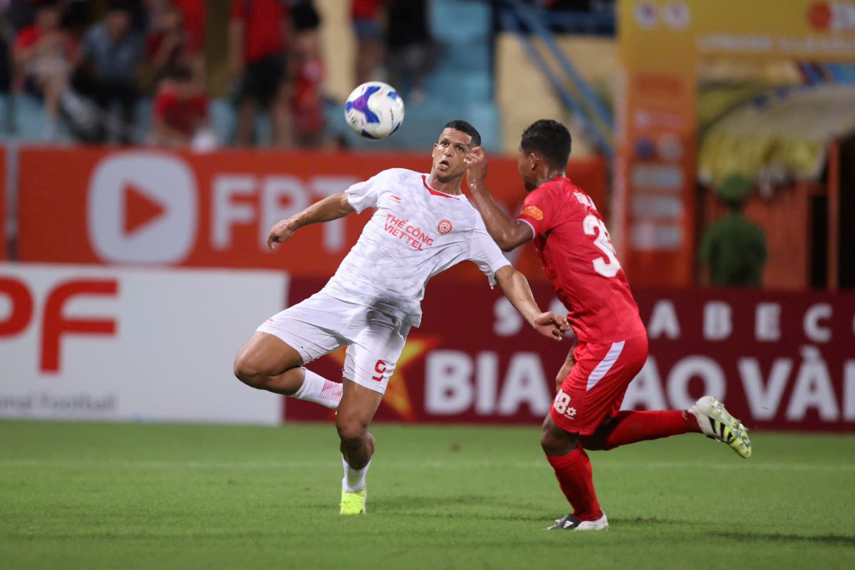 The Cong Viettel will have a difficult match when hosting the Ho Chi Minh City Police team. Photo: VPF