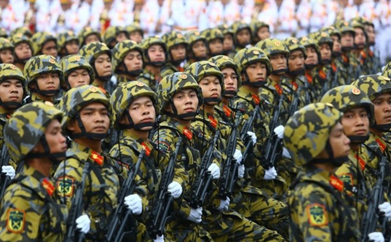 The Ministry of Health ensures medical work to serve people watching parades and parades. Photo: Tran Vuong