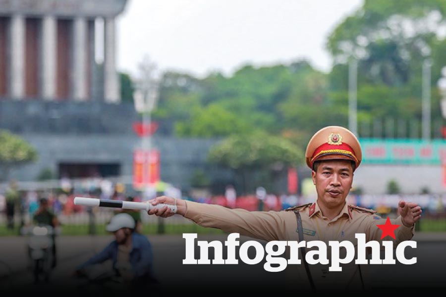 Các điểm trông xe Hà Nội bố trí phục vụ nhân dân xem diễu binh A80
