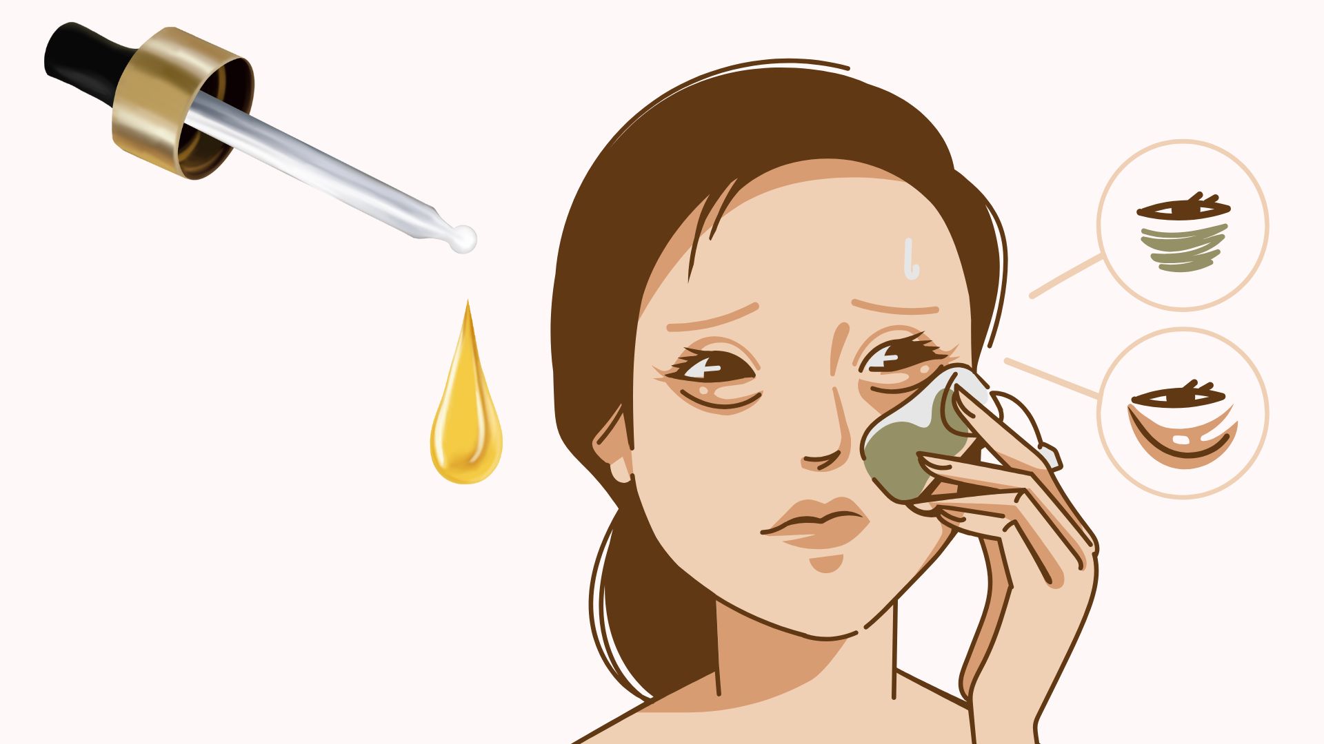 피마자유는 눈 밑 지방 감소 눈꺼풀 가장자리 염증 증상 감소 주름 감소 등 눈에 건강상의 이점을 제공합니다. 그래픽: Thanh Thanh