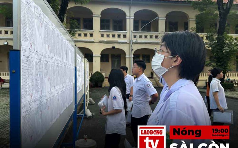 Hot Saigon: A series of schools adjust the time to announce the 2025 standard score