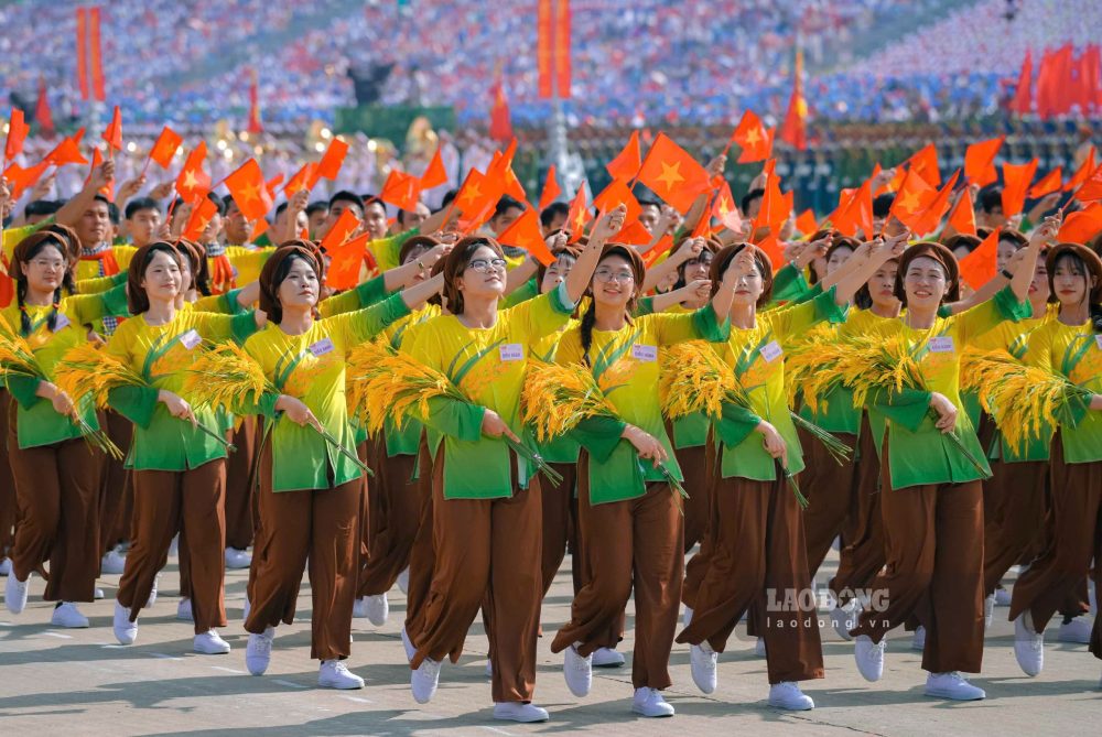 Khoi nong dan Viet Nam. Anh: Tuan Anh
