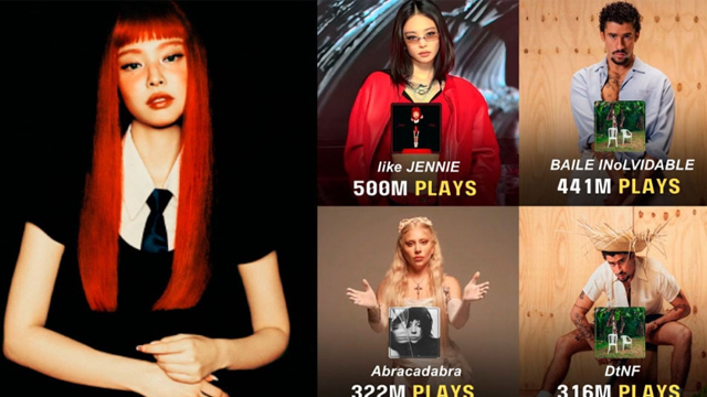 “Like Jennie” cua Jennie dat moc 500 trieu luot nghe tren YouTube Music, vuot qua ca nhung ngoi sao hang dau the gioi. Anh chup man hinh