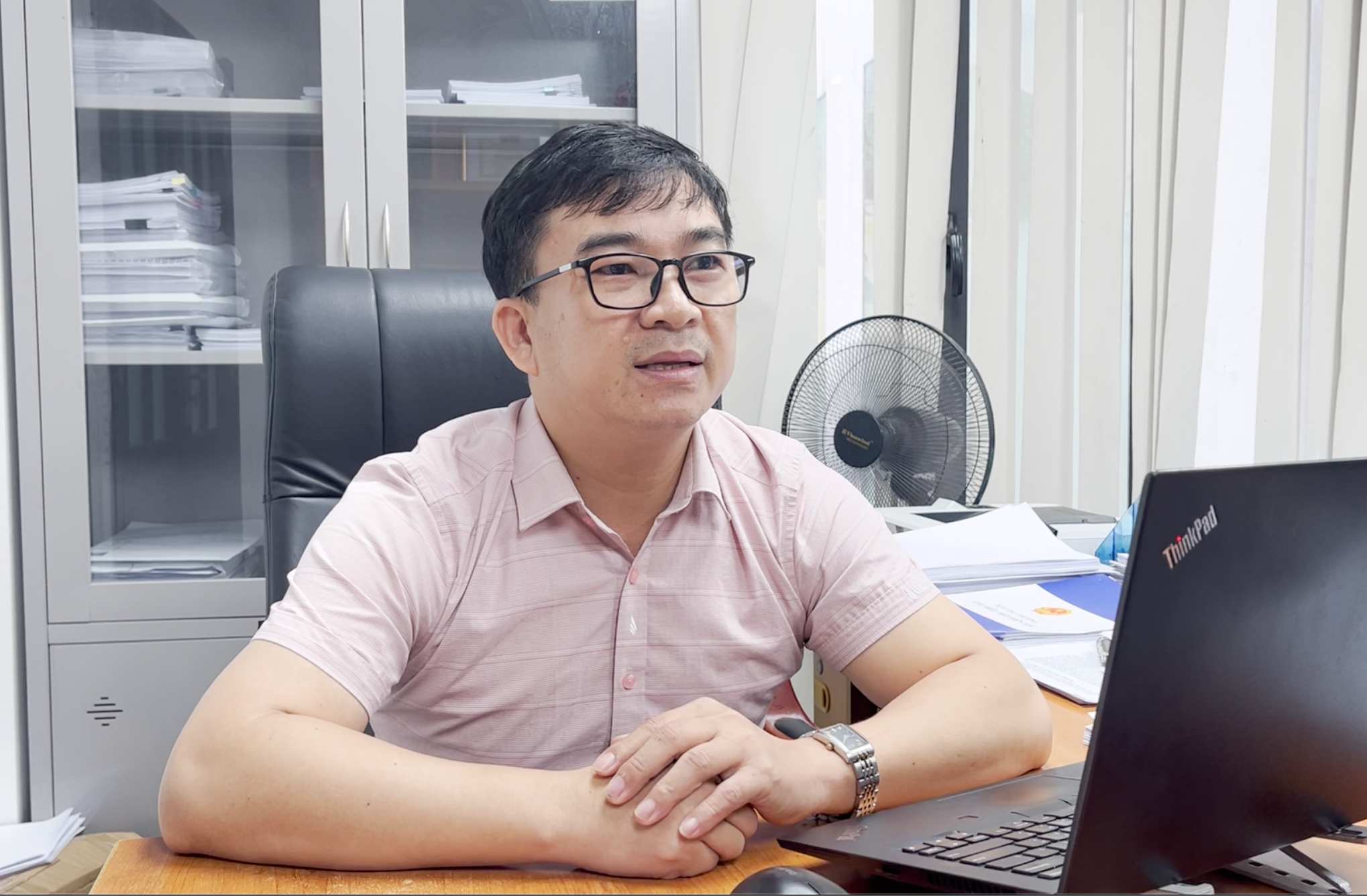 Ong Ho Sy Quang - Pho Truong phong Quan ly gia dien, Cuc Dien luc - Bo Cong Thuong. Anh: Anh Tuan