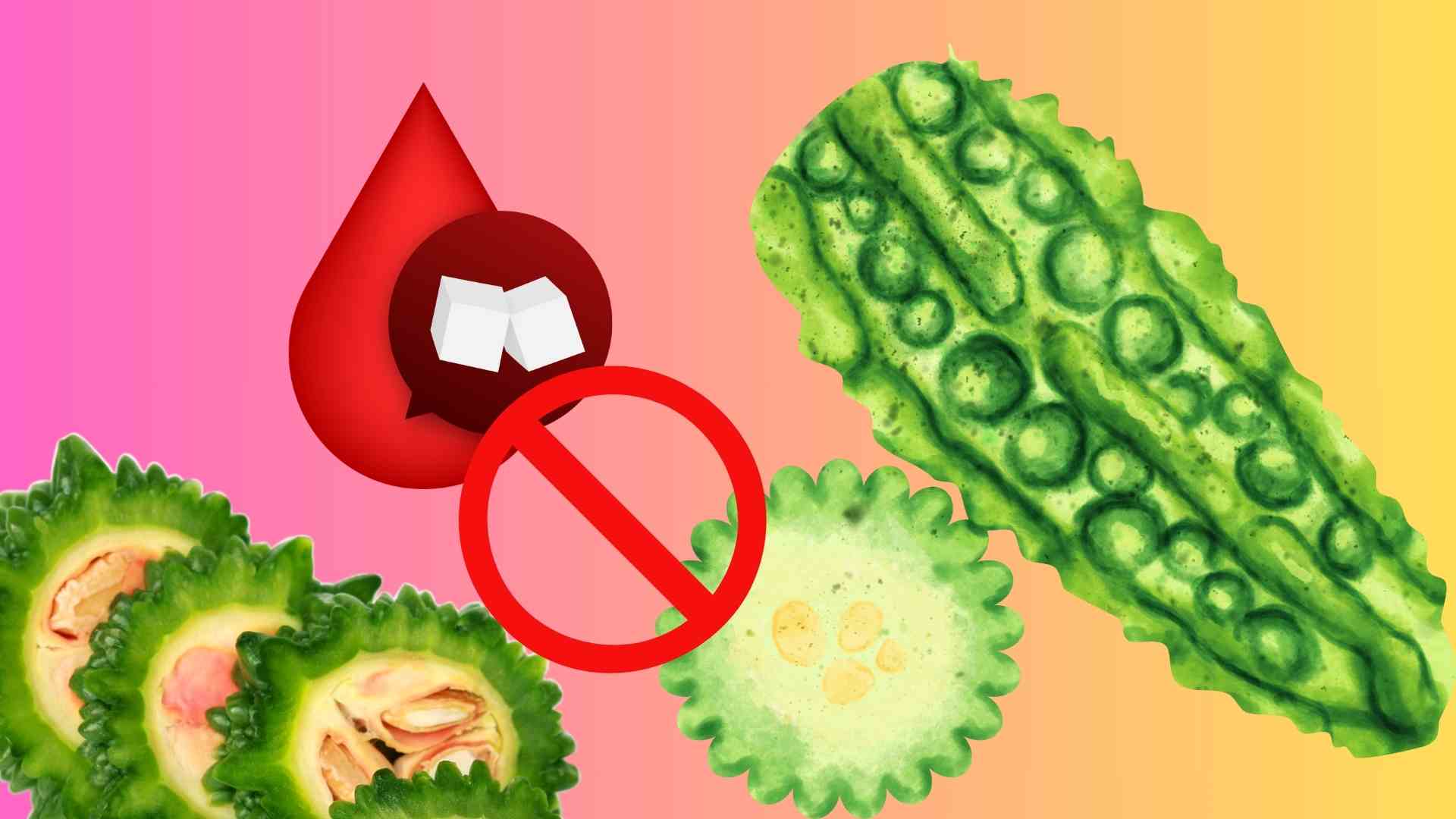 Bitter melon helps lower blood sugar but some users are easily harmful to their health. Graphics: Huyen Trang
