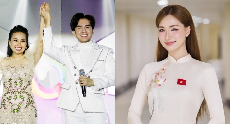 Dan Truong invited Cam Ly and Hoa Minzy to attend his concert. Photo: Provided by the artist.