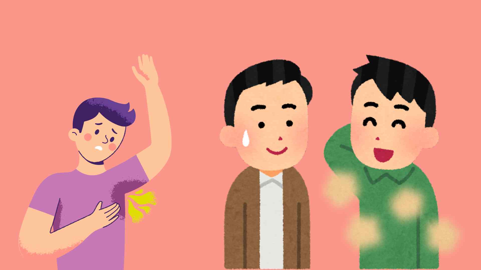 Body odor makes many people lose confidence. Graphic photo: Hoang Loc