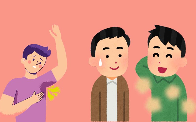 Body odor makes many people lose confidence. Graphic photo: Hoang Loc