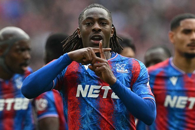 Eberechi Eze se giup hang cong cua Arsenal tro nen da dang hon.  Anh: AFP