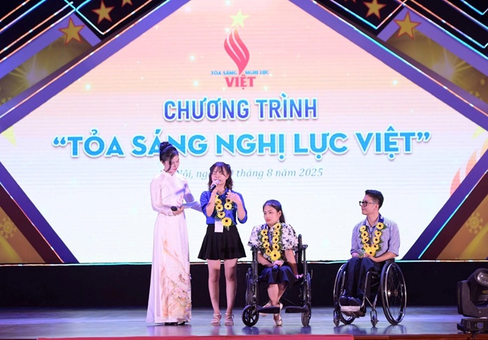 Hanh trinh lan toa gia tri song tich cuc cua “Toa sang Nghi luc Viet” 2025. Anh: Dang Hai