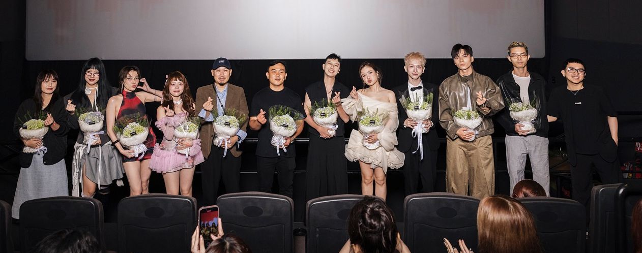 Dan sao trong buoi hop bao phim tai TPHCM toi 21.8. Anh: Doan phim.