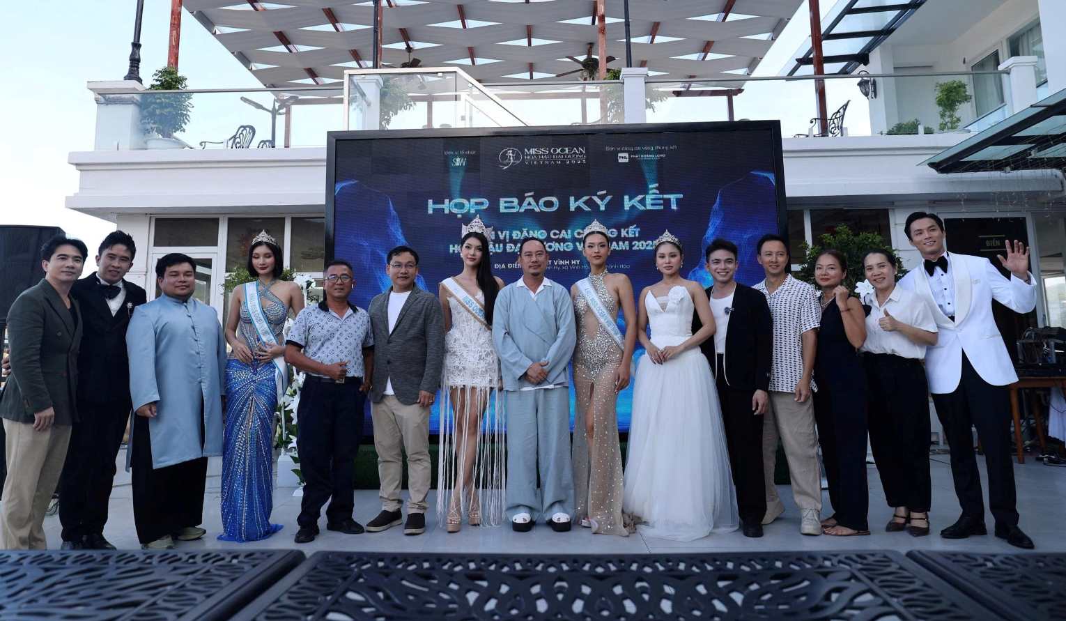 The Organizing Committee of Miss Ocean Vietnam officially announced the location of the final round. Photo: Mai Dong