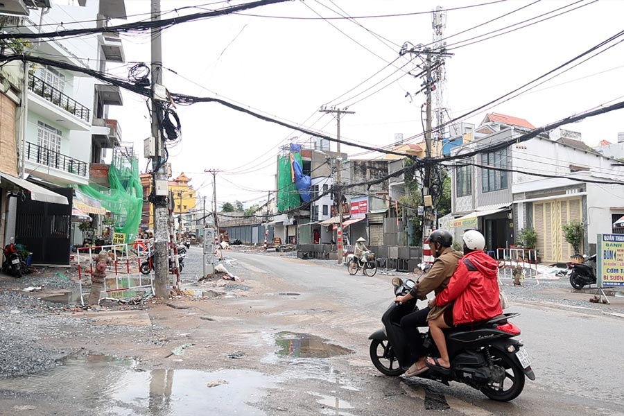 The project to expand inner-city roads is gradually taking shape, Ho Chi Minh City residents expect to reduce traffic congestion