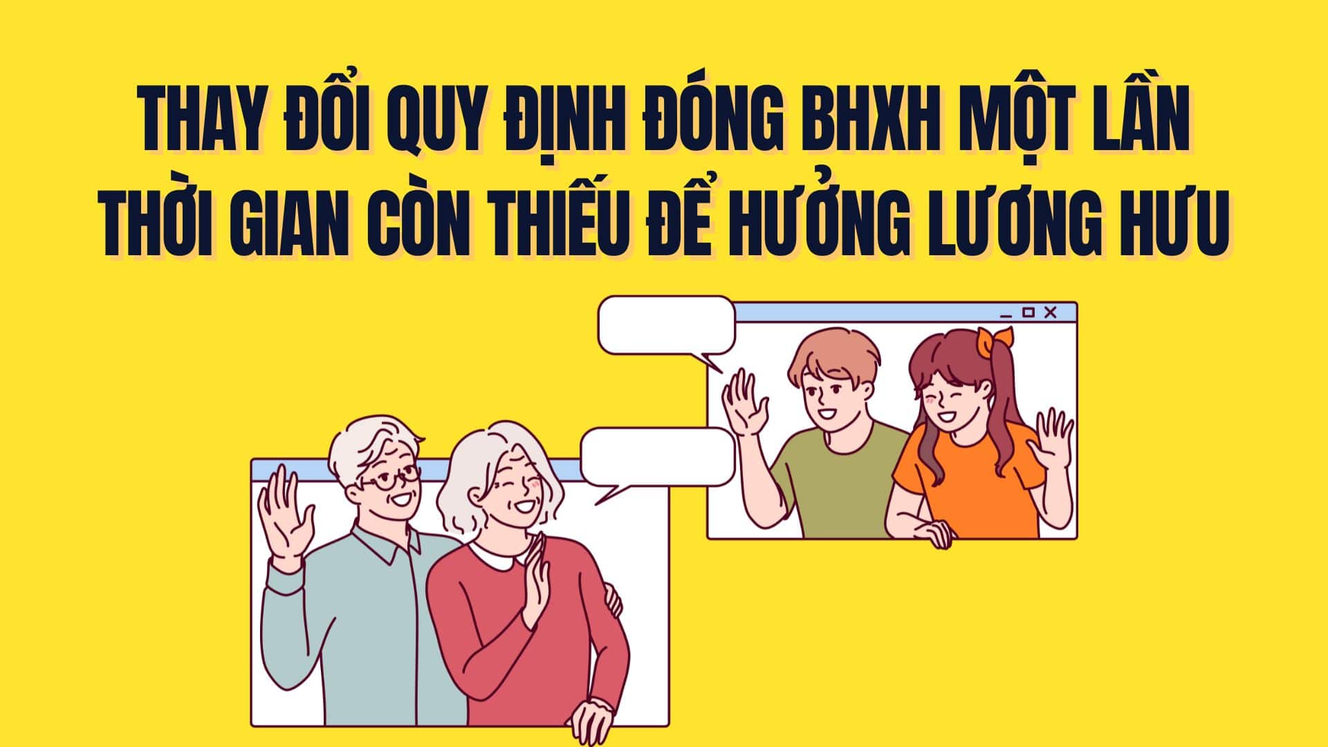 Change the regulation on paying one time for the remaining period to receive pension. Graphics: Tra My