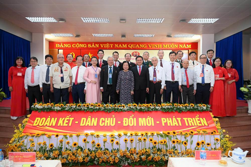 Dai bieu tham du Dai hoi. Anh: Minh Tam