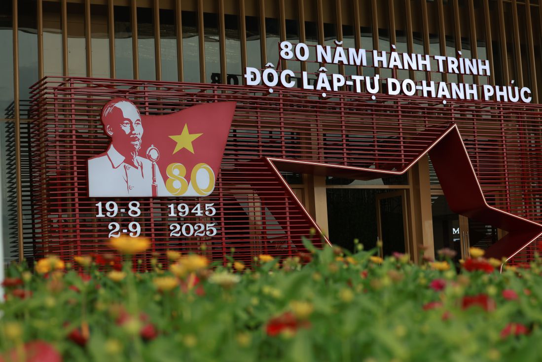 Trien lam 80 nam Hanh trinh Doc lap - Tu do - Hanh phuc. Anh: Hai Nguyen