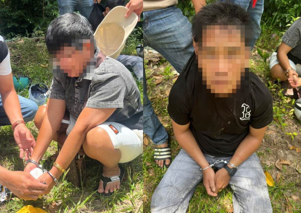 H confessed that the evidence was crystal meth. Photo: Provided by the police