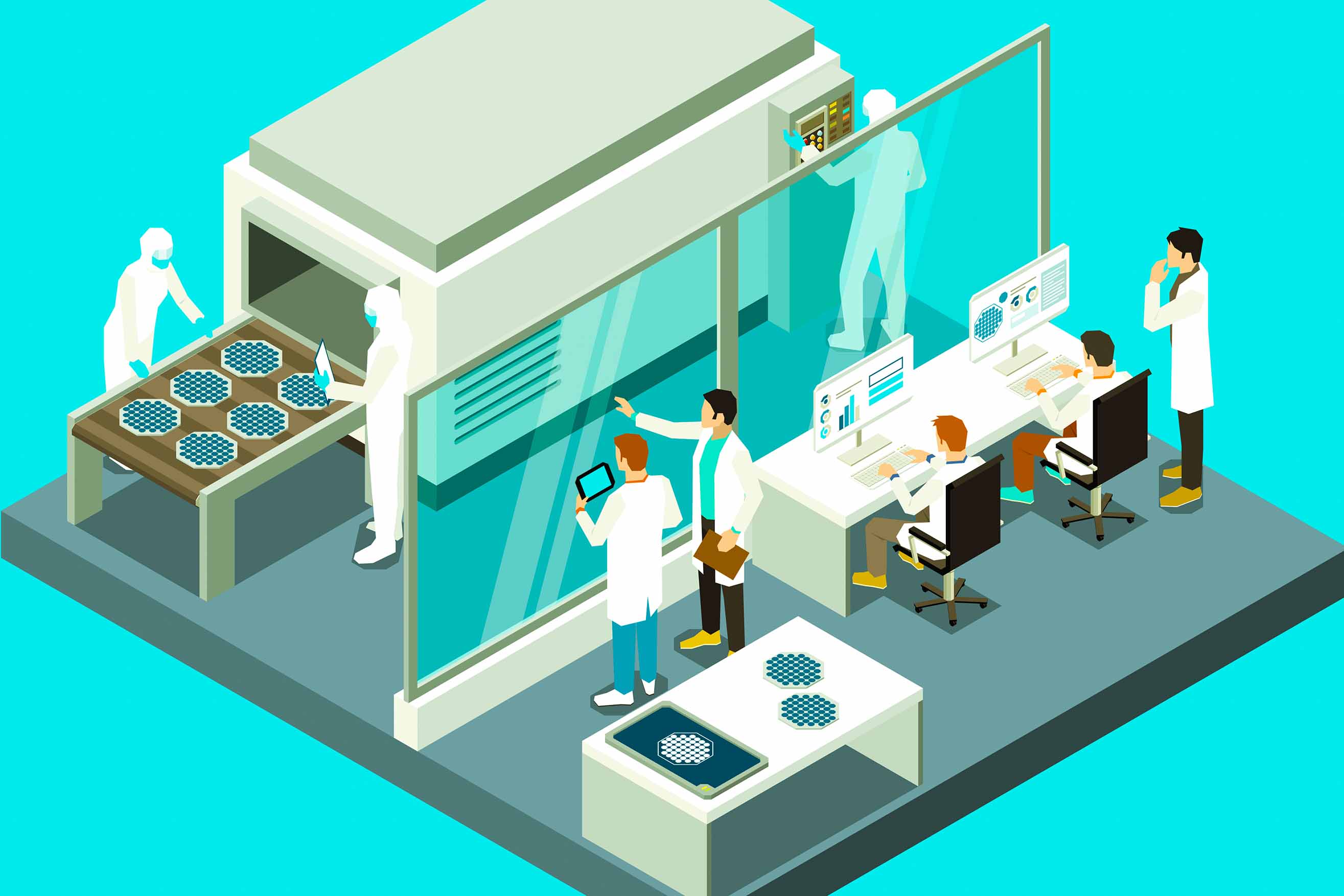 Descifrando la nueva tecnologia laser del MIT que puede identificar productos quimicos en un abrir y cerrar de ojos. Grafico: Cat Tien