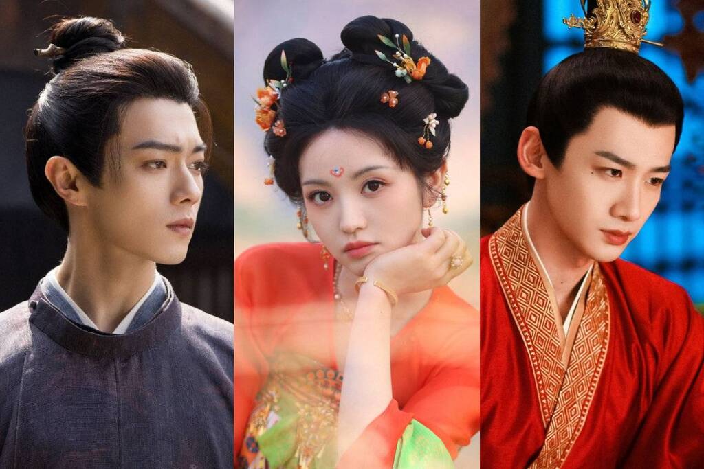 Hua Khai, Dien Hi Vi, Bach Kinh Dinh. Photo: Film producer