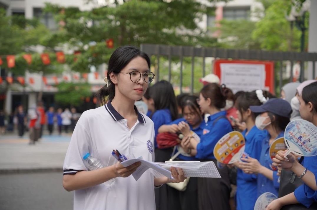 Schools have begun to announce university admission scores in 2025. Photo: Vu Linh