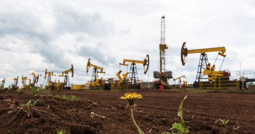 러시아 석유 개발 지역. 우크라이나가 러시아 에너지 시설에 파편 공격을 가하고 있습니다. 사진: 신화통신