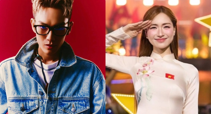 Masew and Hoa Minzy. Photo: Provided by the artist.