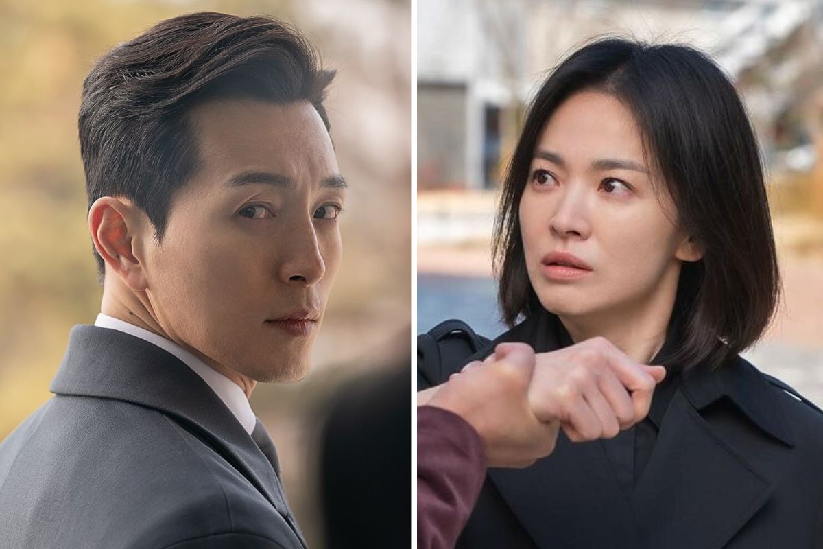 Jung Sung Il and Song Hye Kyo in the movie "The Glory". Photo: Netflix