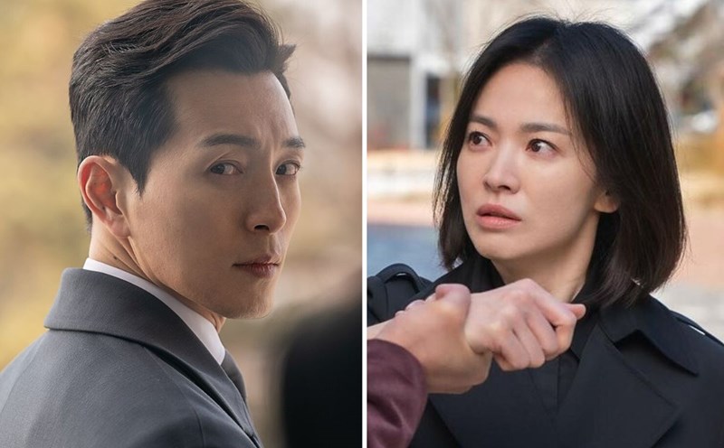 Jung Sung Il and Song Hye Kyo in the movie "The Glory". Photo: Netflix