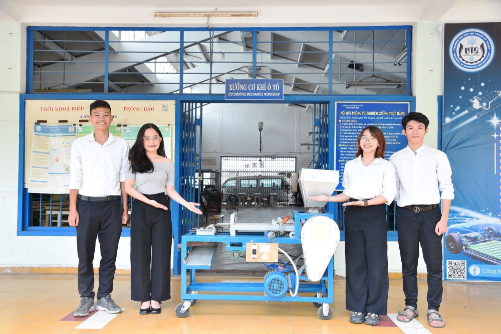 Benchmark score of the University of Technical Education - University of Da Nang. Photo: University of Technical Education